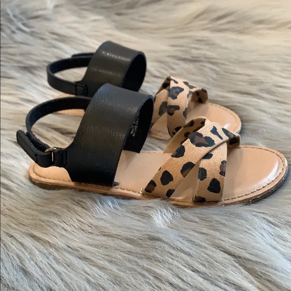 old navy leopard sandals